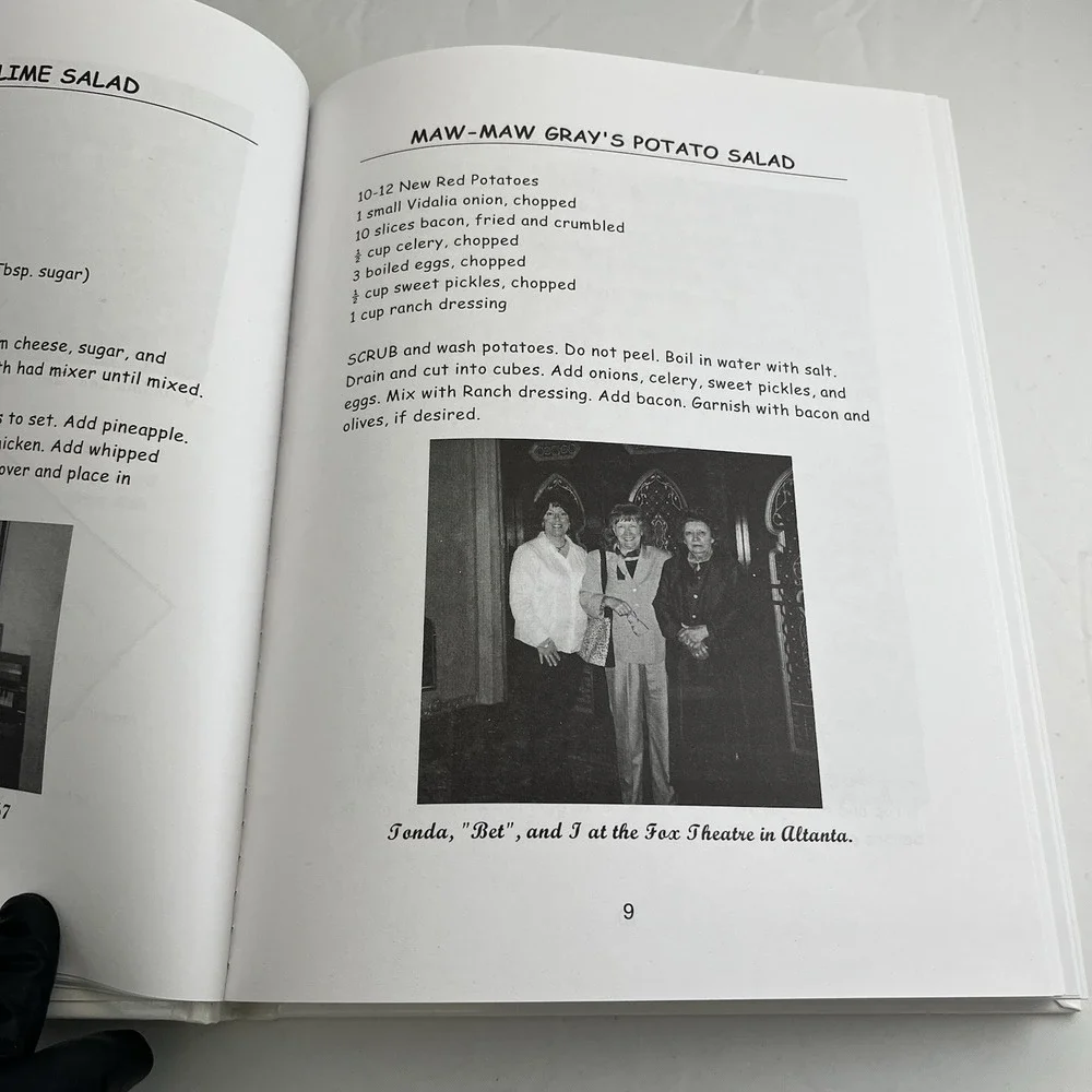 Southern Appalachian Family Cookbook VA TN Scraps & Scratches Recipes 2006 Vtg